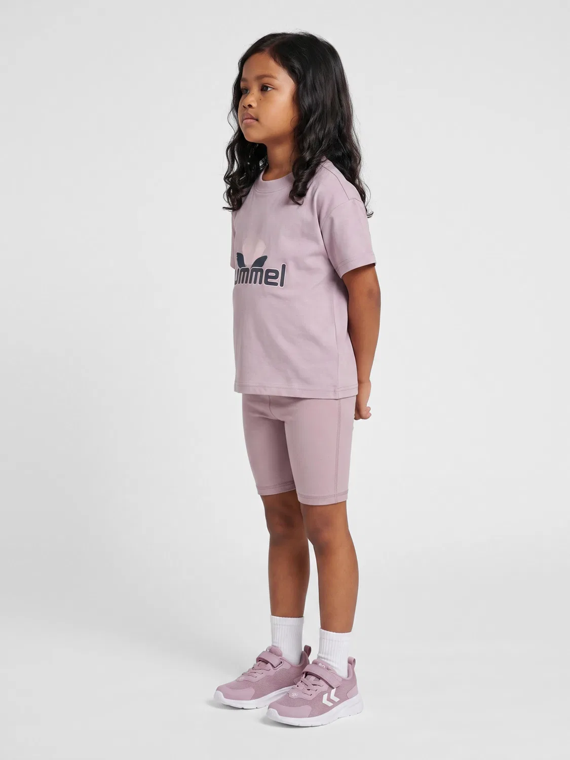 Детские леггинсы с высоким поясом High Rise Short Tights Hummel, Violett