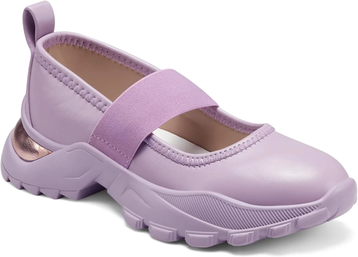 Детские кроссовки для девочек Aerosoles Girls Dadda Aerosoles, Lilac — фото 2