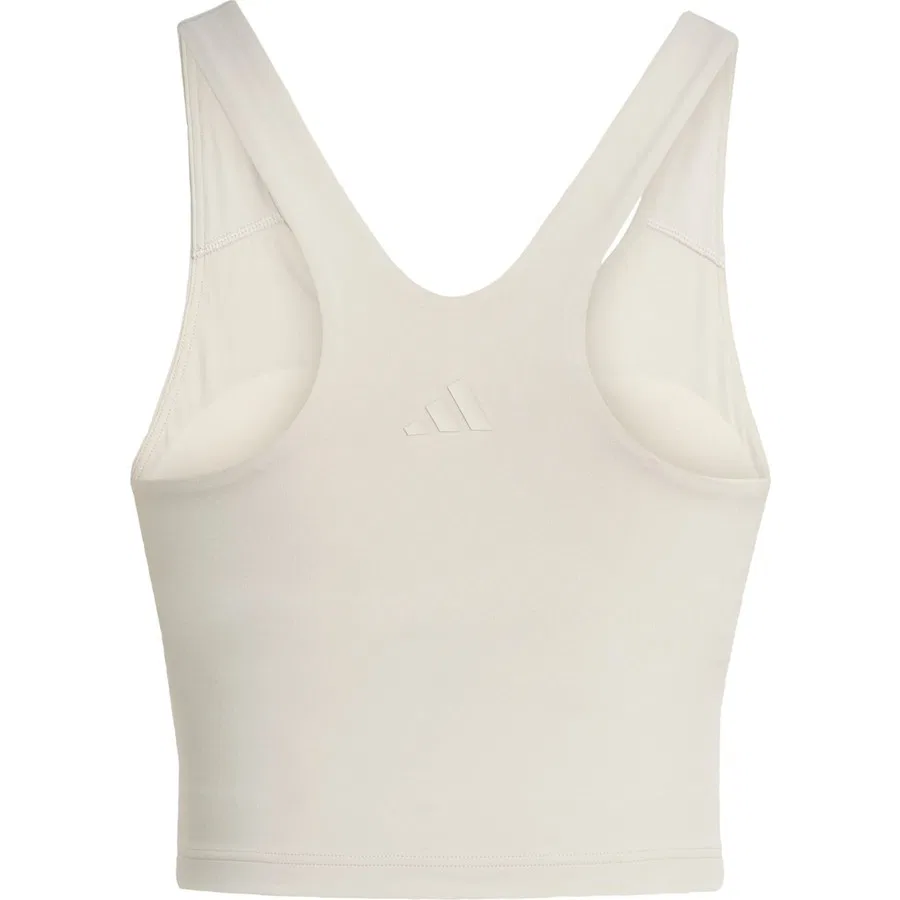 Топ-бра с средним уровнем поддержки All Me Medium Support Bra Tank Top adidas, Черный — фото 4