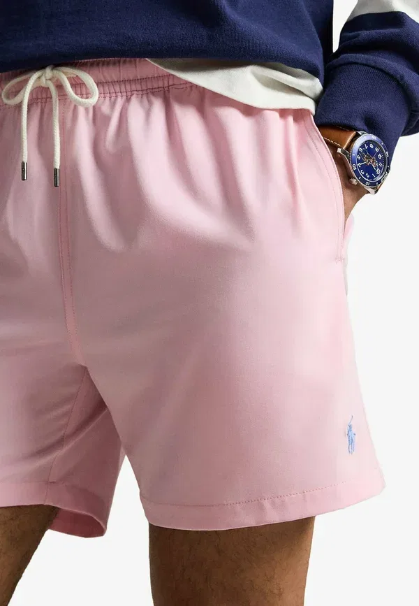 Плавки с эластичным поясом Swimming shorts Ralph Lauren, Pink, розовый — фото 4