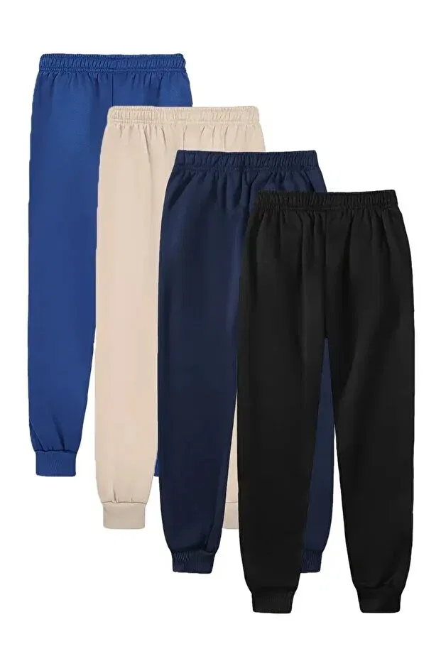 Детские спортивные штаны с утяжкой Daxis Sportwear Company, Sax-Blue Bone-Blue Black — фото 2