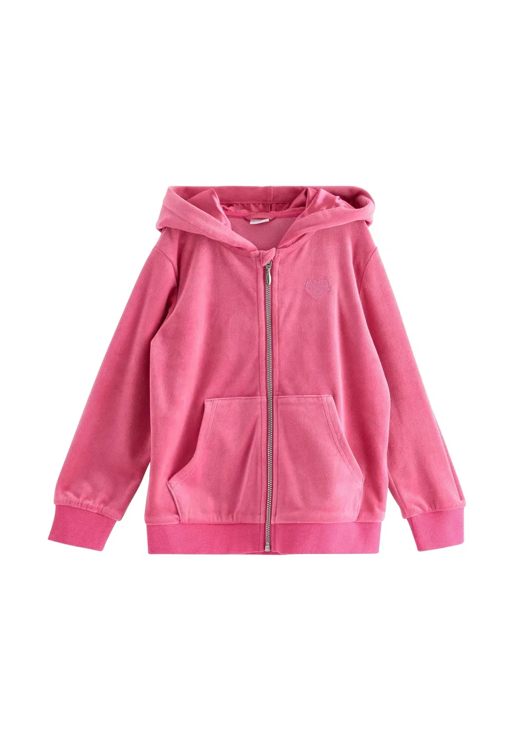 Велюровая толстовка на молнии Lindex, Pink