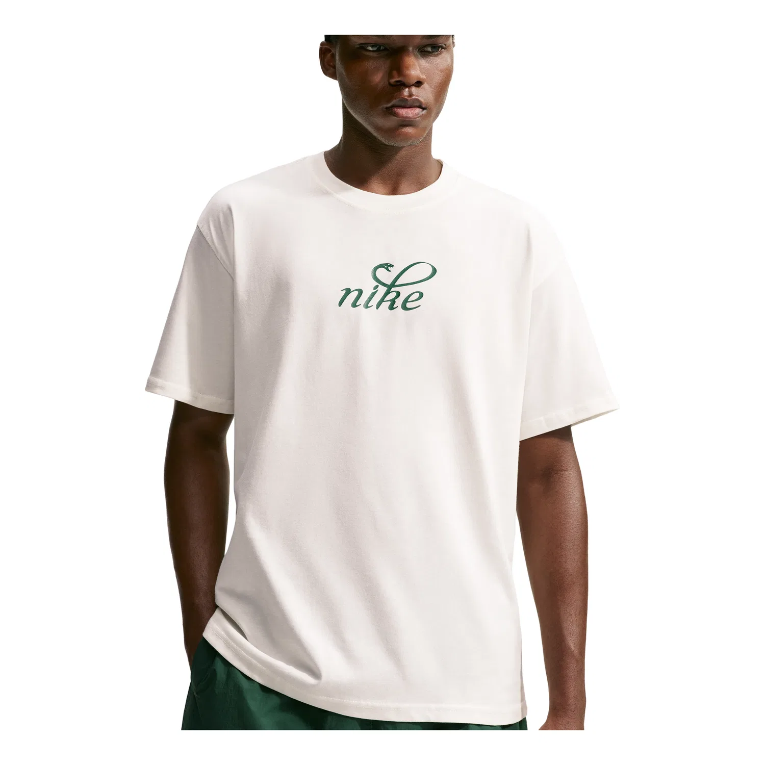 Мужская футболка с принтом Nike Sportswear Sail, белый