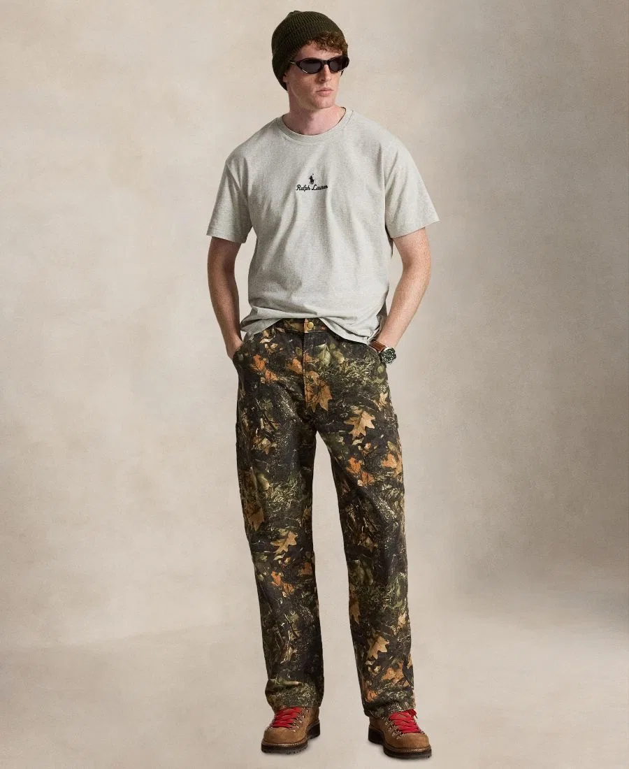 Футболка с коротким рукавом и круглым вырезом Polo Ralph Lauren, Light Sport Heather — фото 2