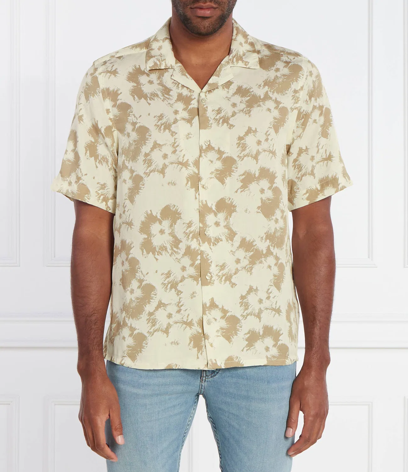 Рубашка с коротким рукавом Calvin Klein, Giallo