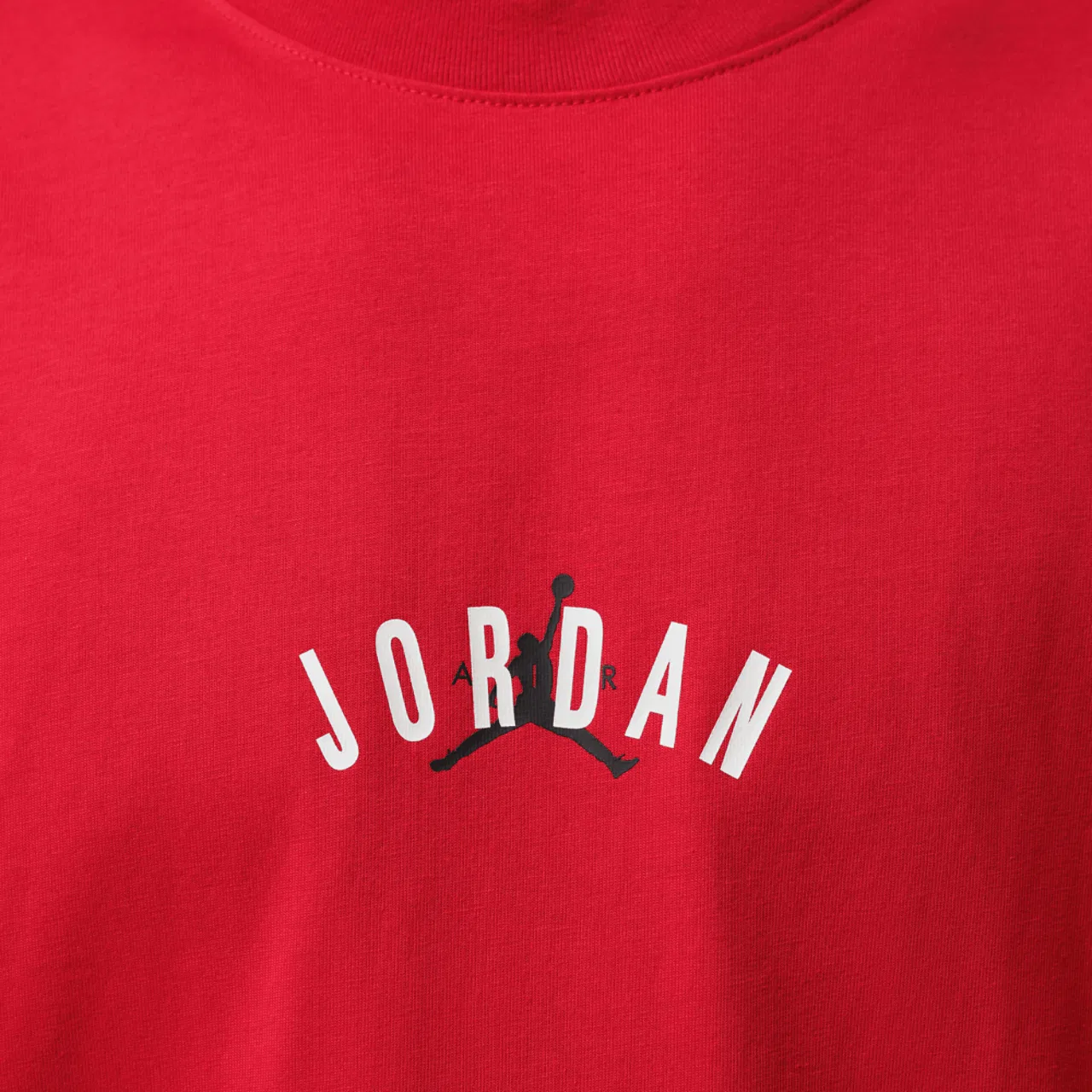 Мужская футболка оверсайз Back Stretch Jordan, цвет Fire Red/White — фото 3