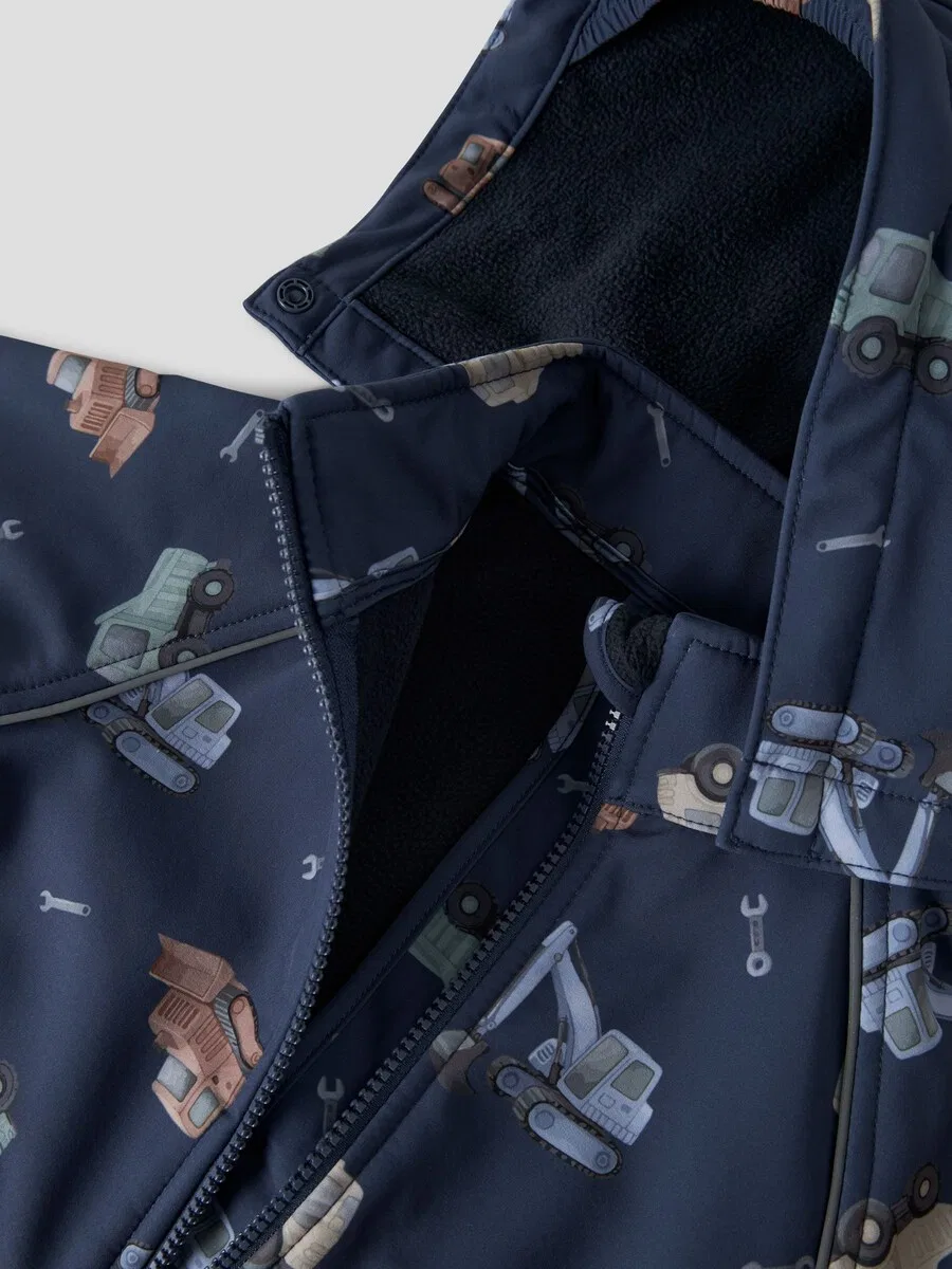 Куртка NAME IT Performance Jacket 'NMMALFA08' в темно-синем и светло-голубом цветах — фото 3