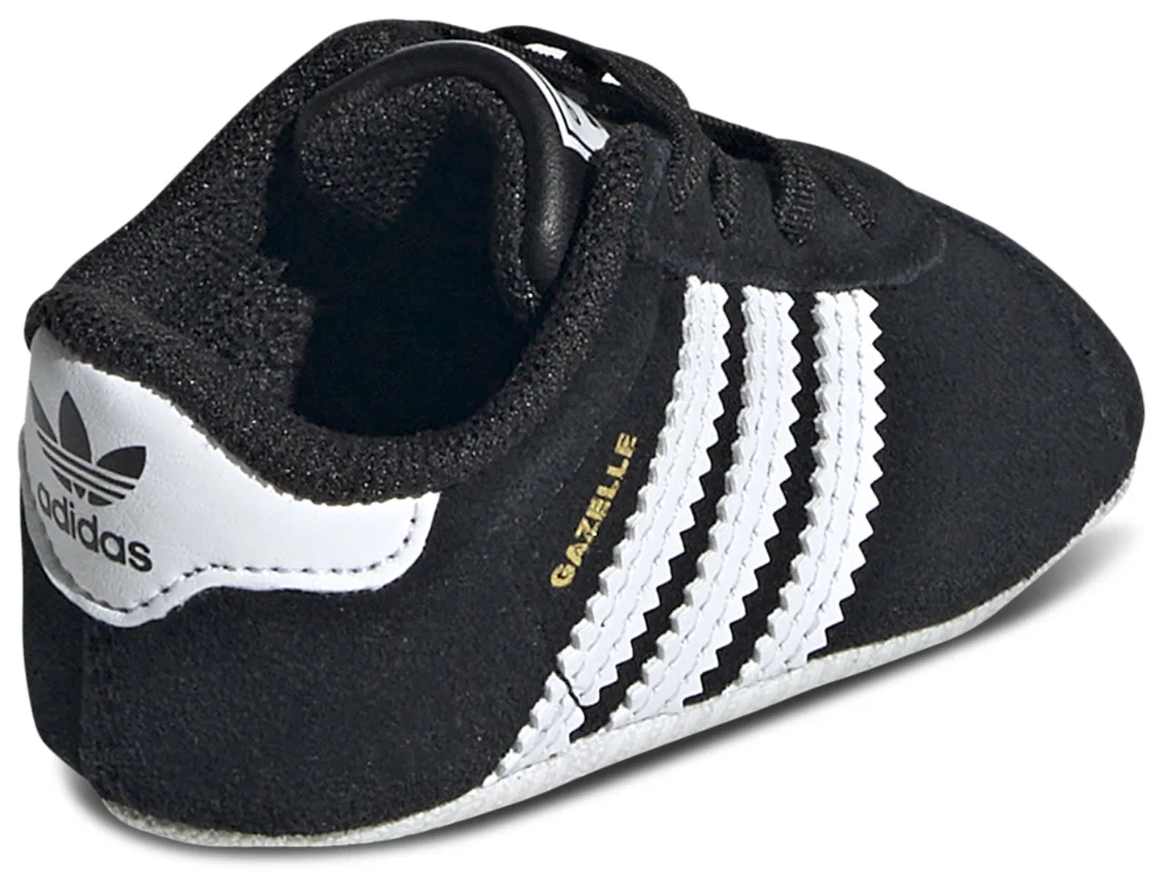 Кроссовки для мальчиков Gazelle Crib Adidas, цвет White/Black/White — фото 3