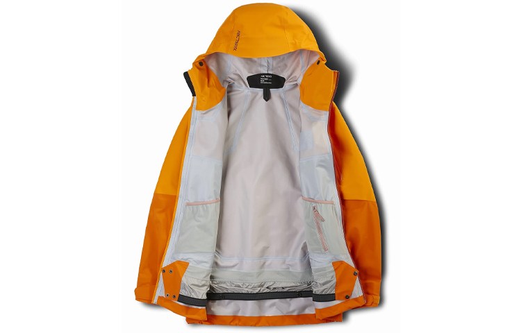 RUSH Outdoor Мужская Ветровка для Пешего Туризма Водонепроницаемая, Ветрозащитная и Дышащая Arcteryx, Серо-зеленый/Высота — фото 3
