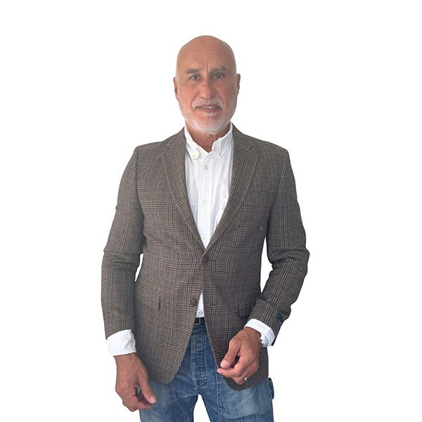 

Мужской спортивный пиджак Nautica, Brown Plaid