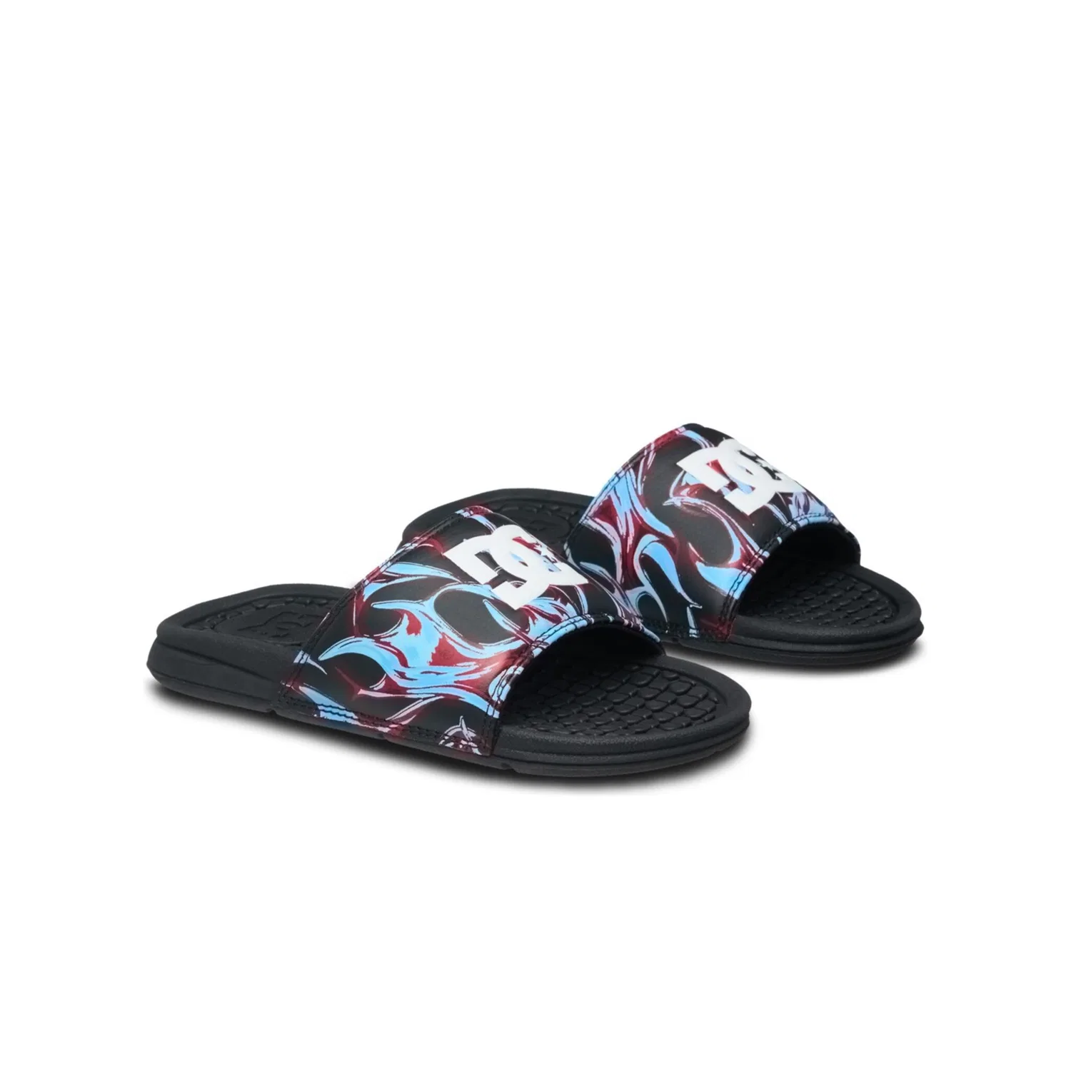 Детские сандалии с принтом DC Shoes Bolsa, Blue/Red/White