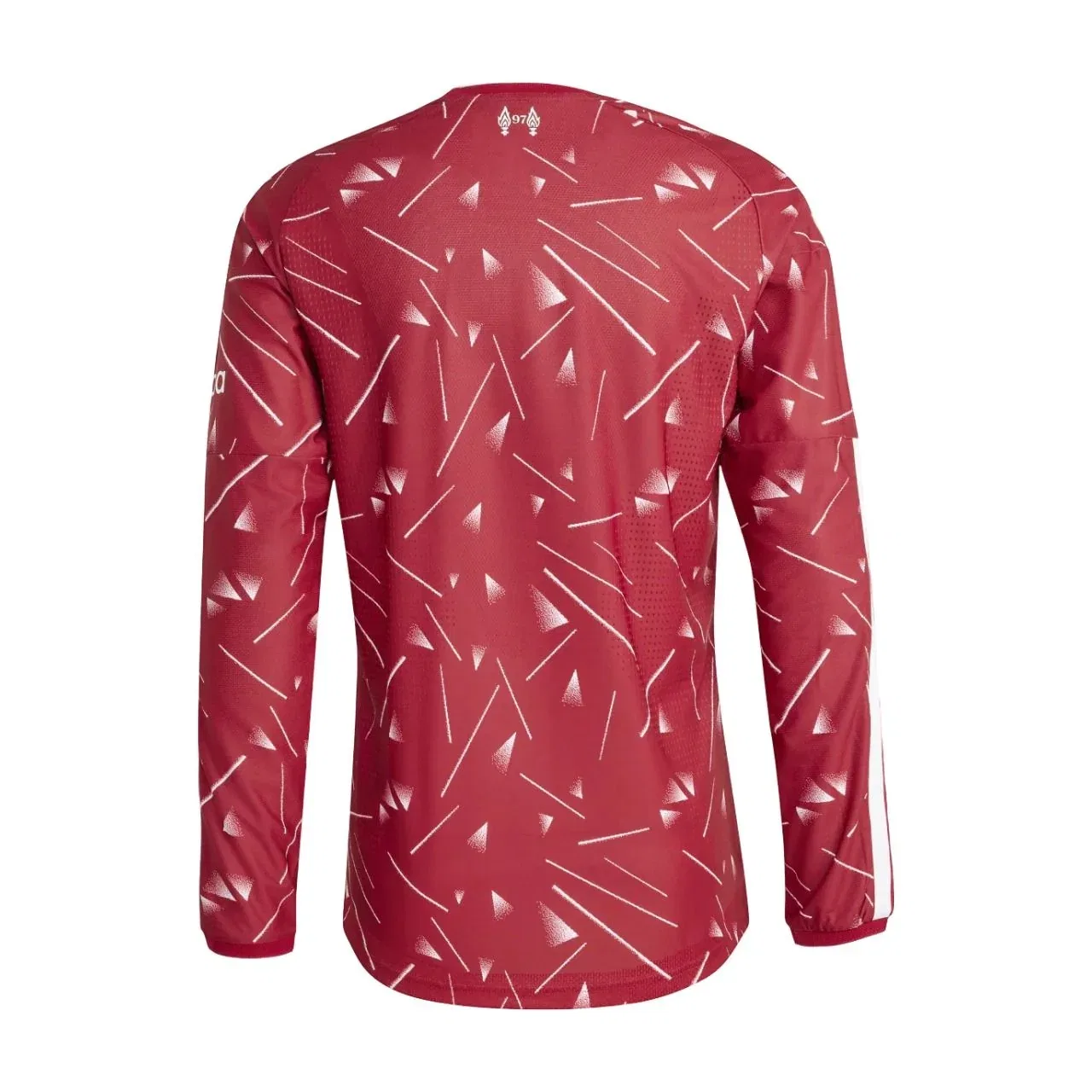 Мужская футболка с длинным рукавом Active Maroon Adidas, красный — фото 2