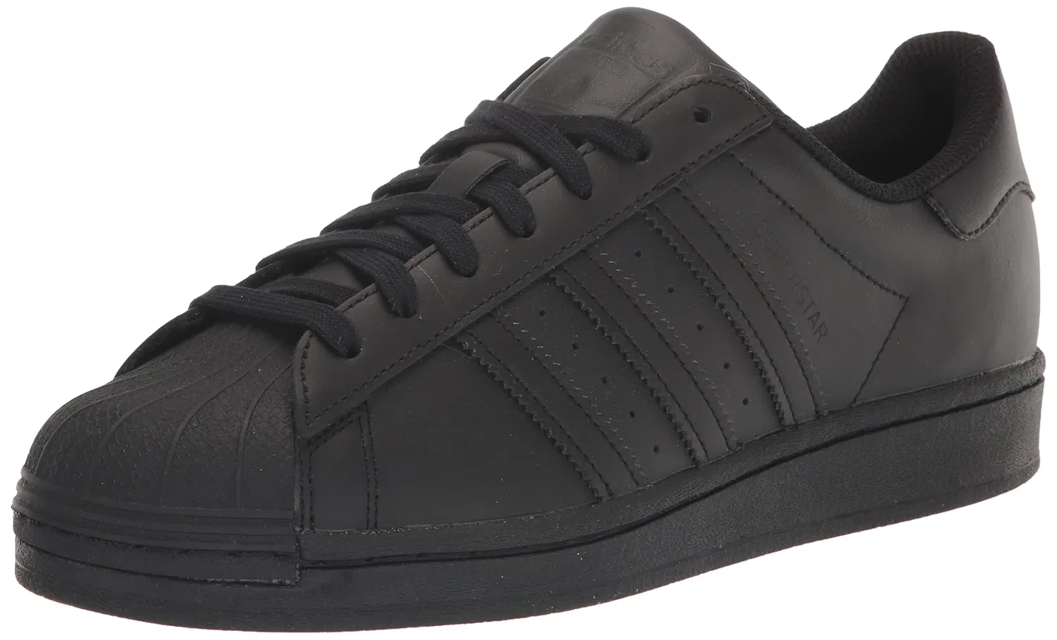 Детские кроссовки для мальчиков и девочек с закрытым носком Superstar Adidas Originals, White White Black