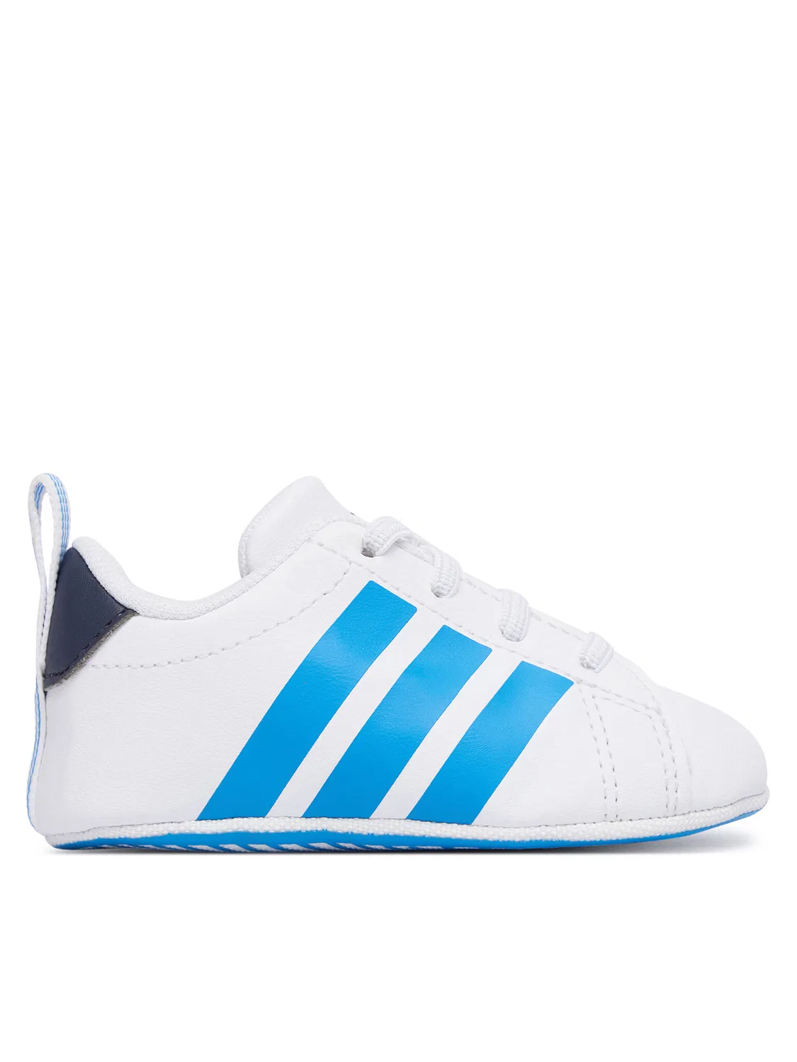 Кроссовки для девочки Grand Court Shoes Crib Adidas, белый