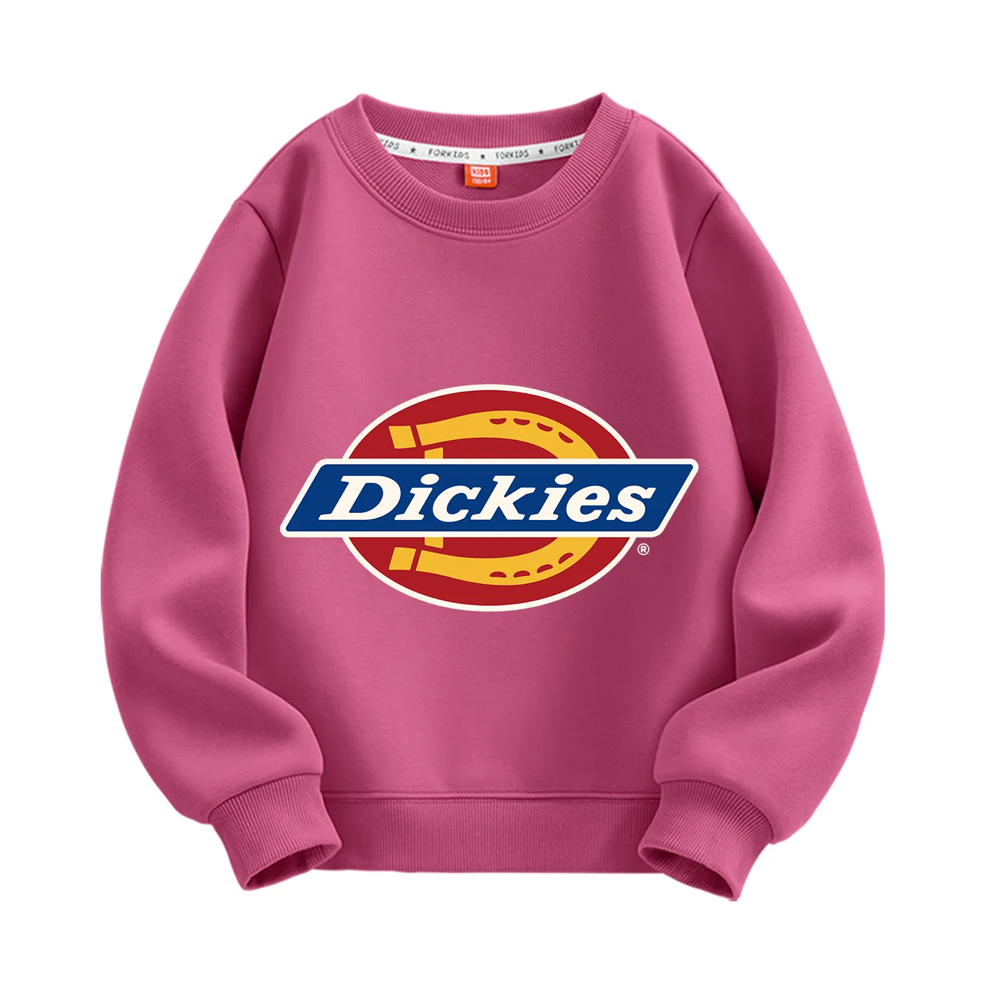 Детский свитшот с круглым вырезом Dickies, Sizhen Berry Red