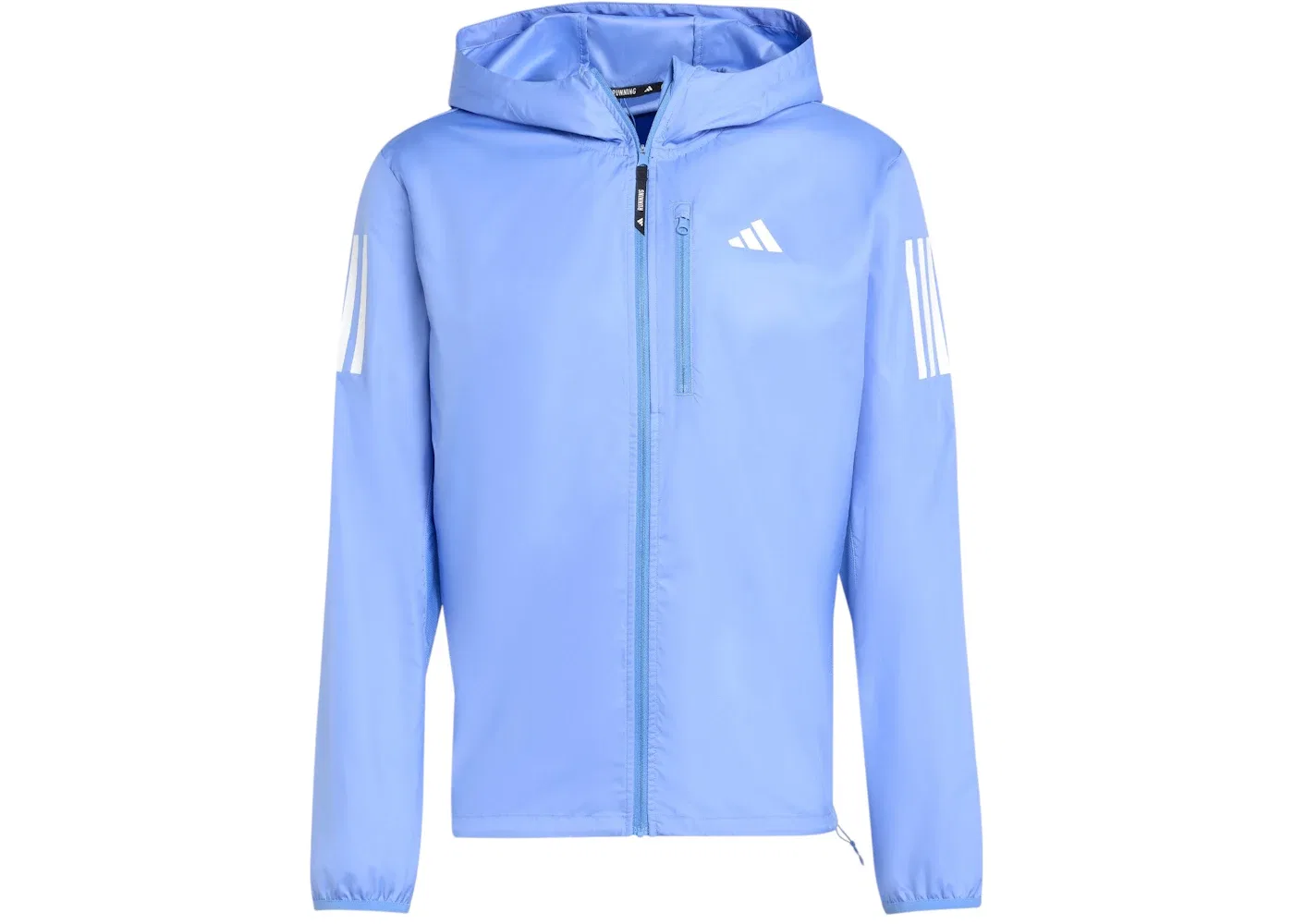 Мужская куртка с длинным рукавом Own The Run Adidas, цвет Blue Fusion