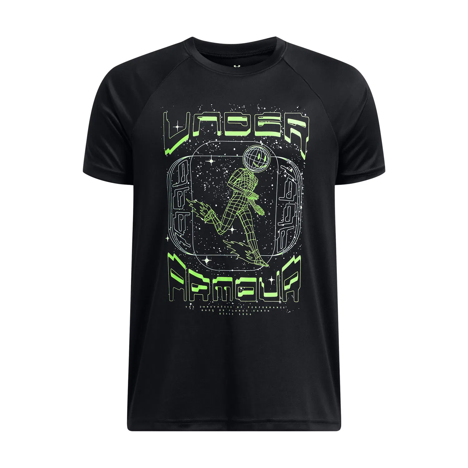Детская футболка с коротким рукавом Under Armour UA B TECH GAME DAY SS, Schwarz
