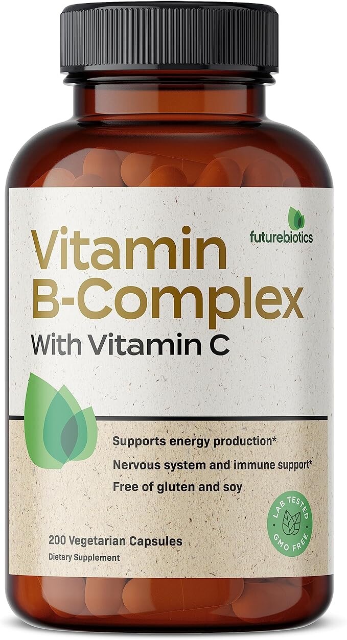 

Комплекс витаминов группы B Futurebiotics With Vitamin C, 200 капсул