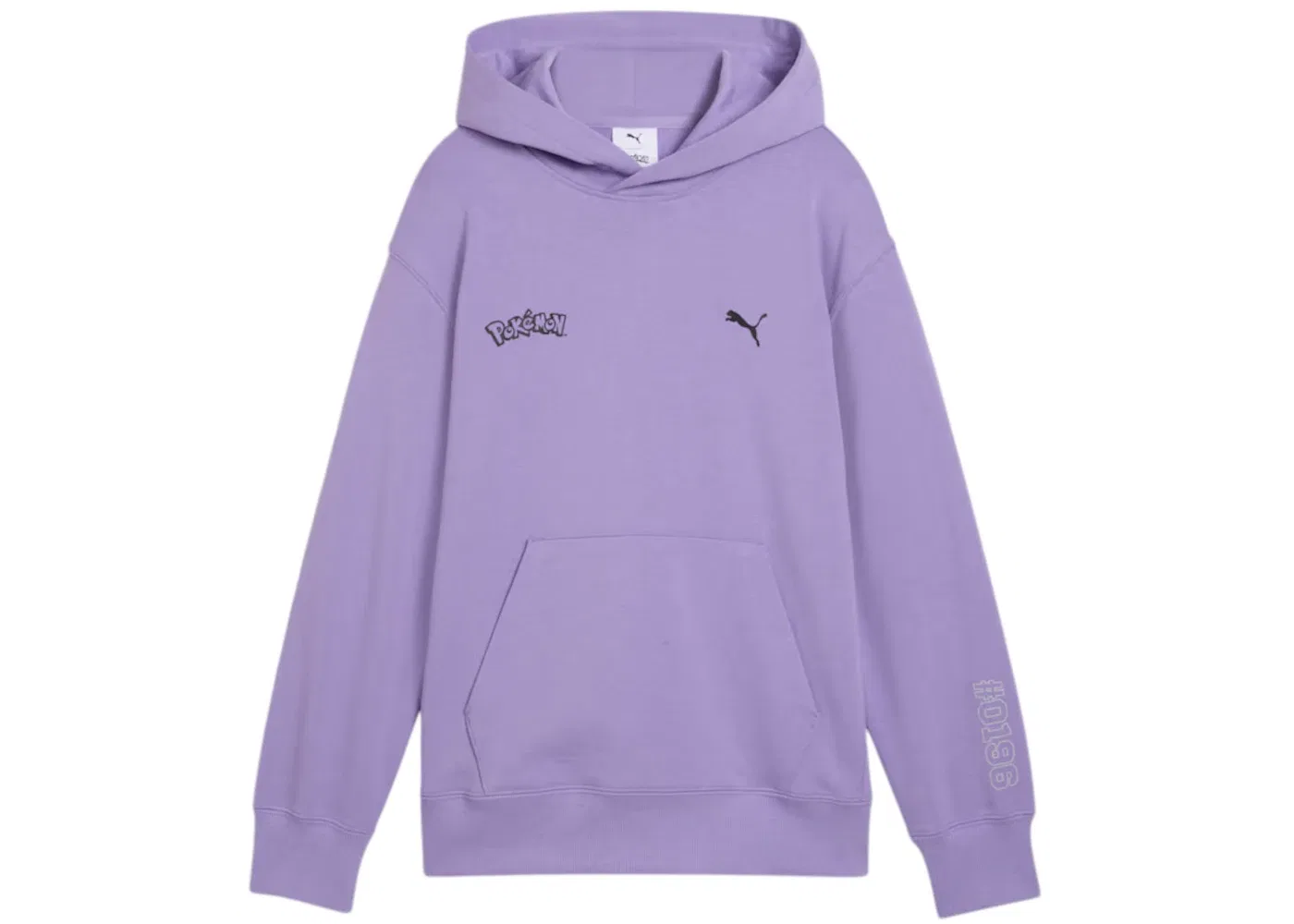 Детский худи с принтом Puma x Pokemon Kids Relaxed Graphic Hoodie Lavender Alert Puma, Lavender Alert