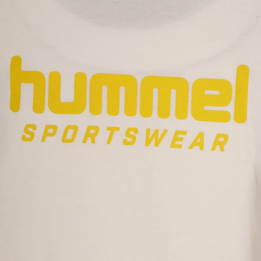 Футболка для мальчика с круглым вырезом Adellan Hummel, Экрю — фото 4