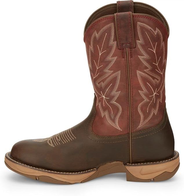 

Мужские водонепроницаемые вестерн-бутсы Tony Lama Mankato с круглым носком - Rr3362, коричневый