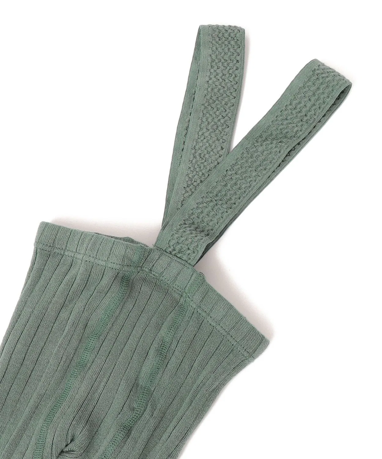 Детские колготки на подтяжках с ребристой текстурой, модель Suspenders Rib Tights SHIPS, Wine — фото 3