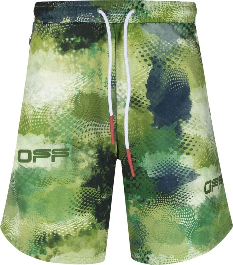 

Шорты Off-White Active Knit Shorts Aop 'Multicolor', разноцветный