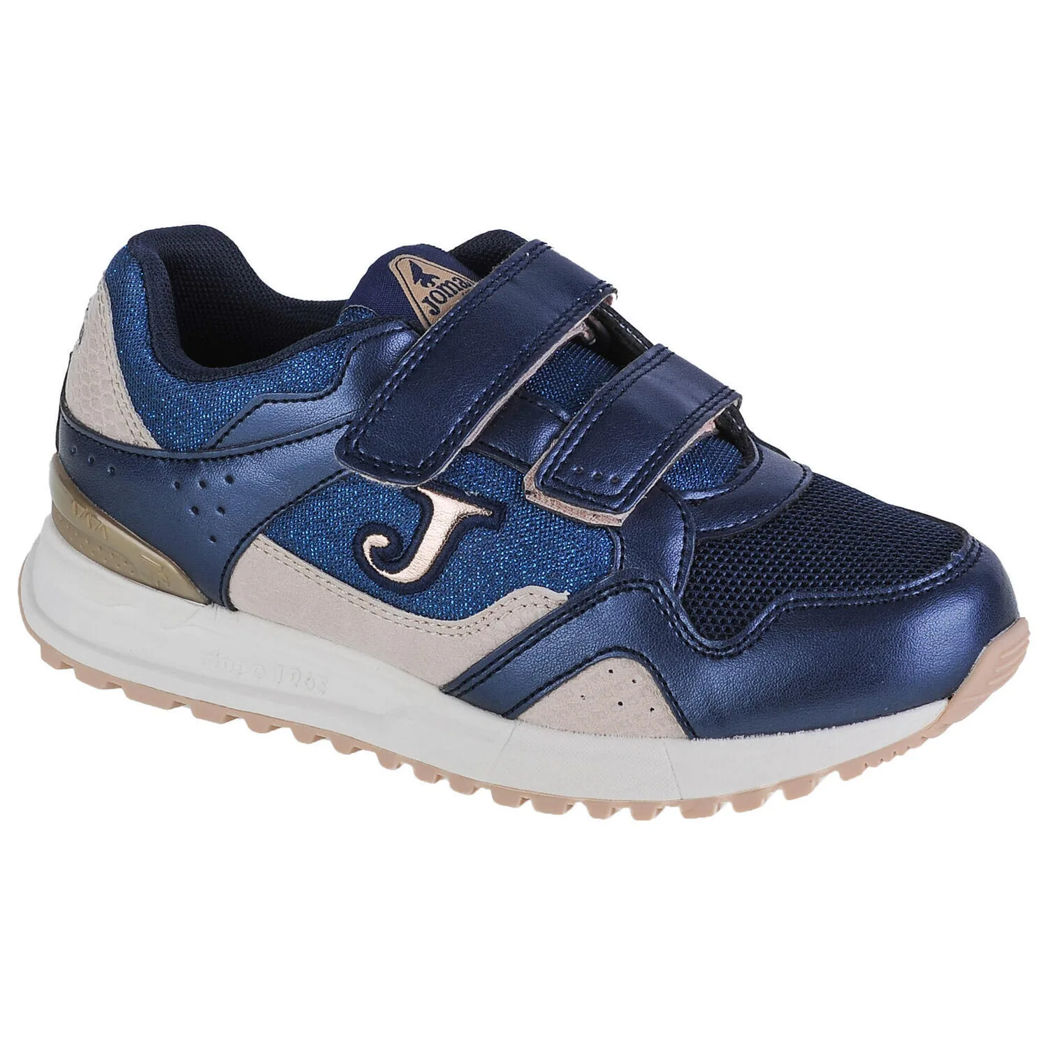 Детские кроссовки для девочек с дышащей сеткой Joma, Navyblau