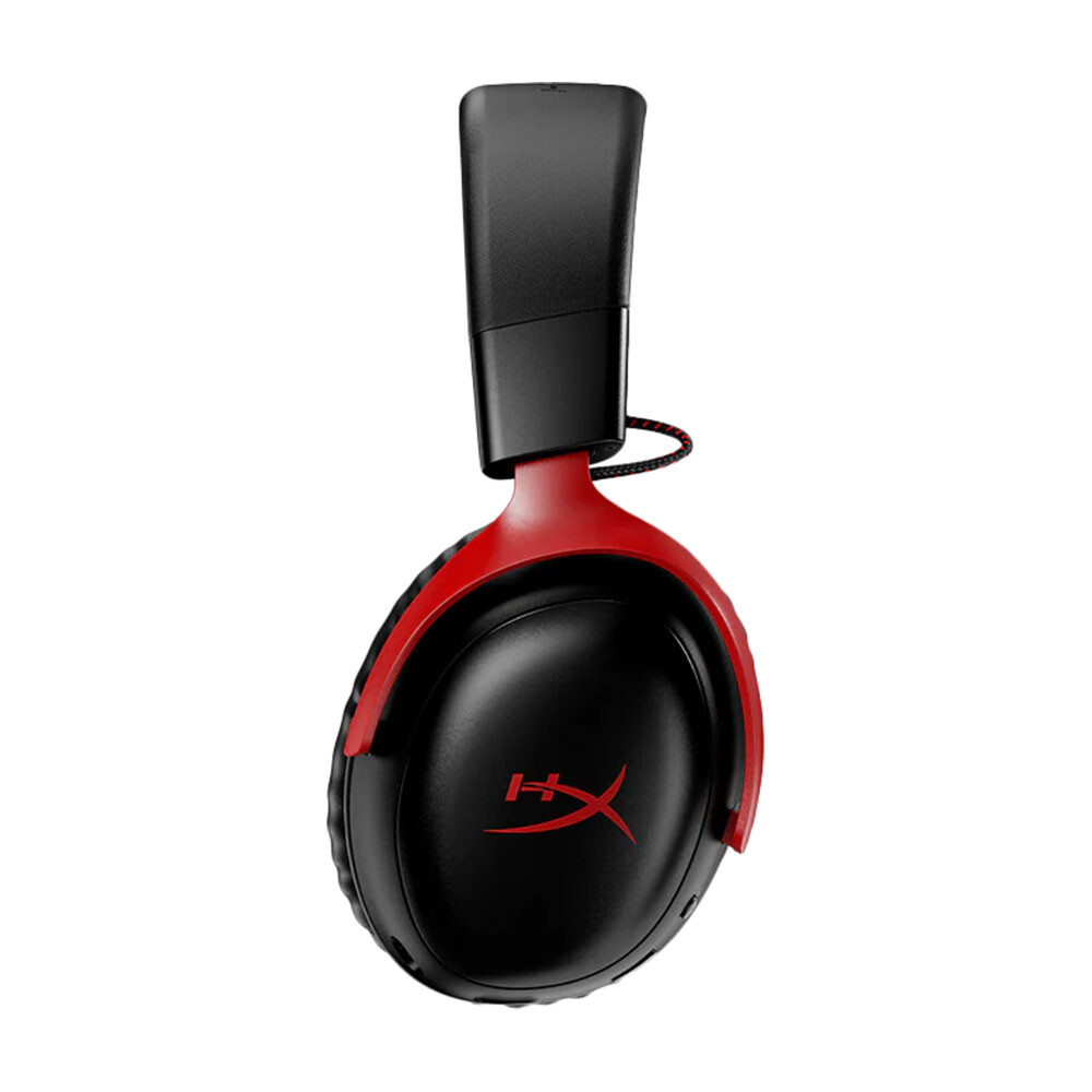 Наушники игровые беспроводные HyperX Cloud III Wireless, черный/красный — фото 2