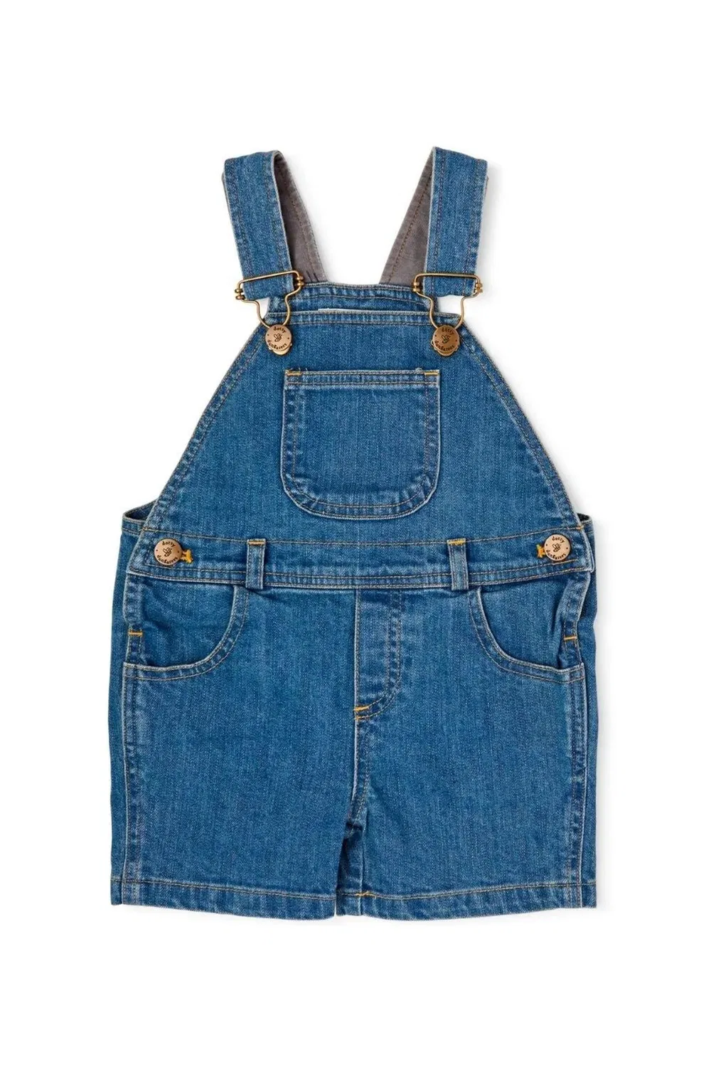 Детские джинсовые шорты-комбинезон Dotty Dungarees, Blue