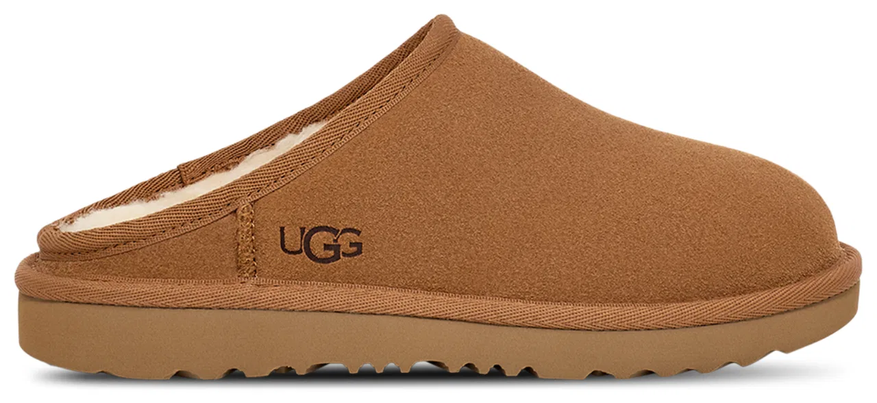 Детские тапочки-слипоны с низким вырезом UGG Classic Slip-On UGG, Chestnut