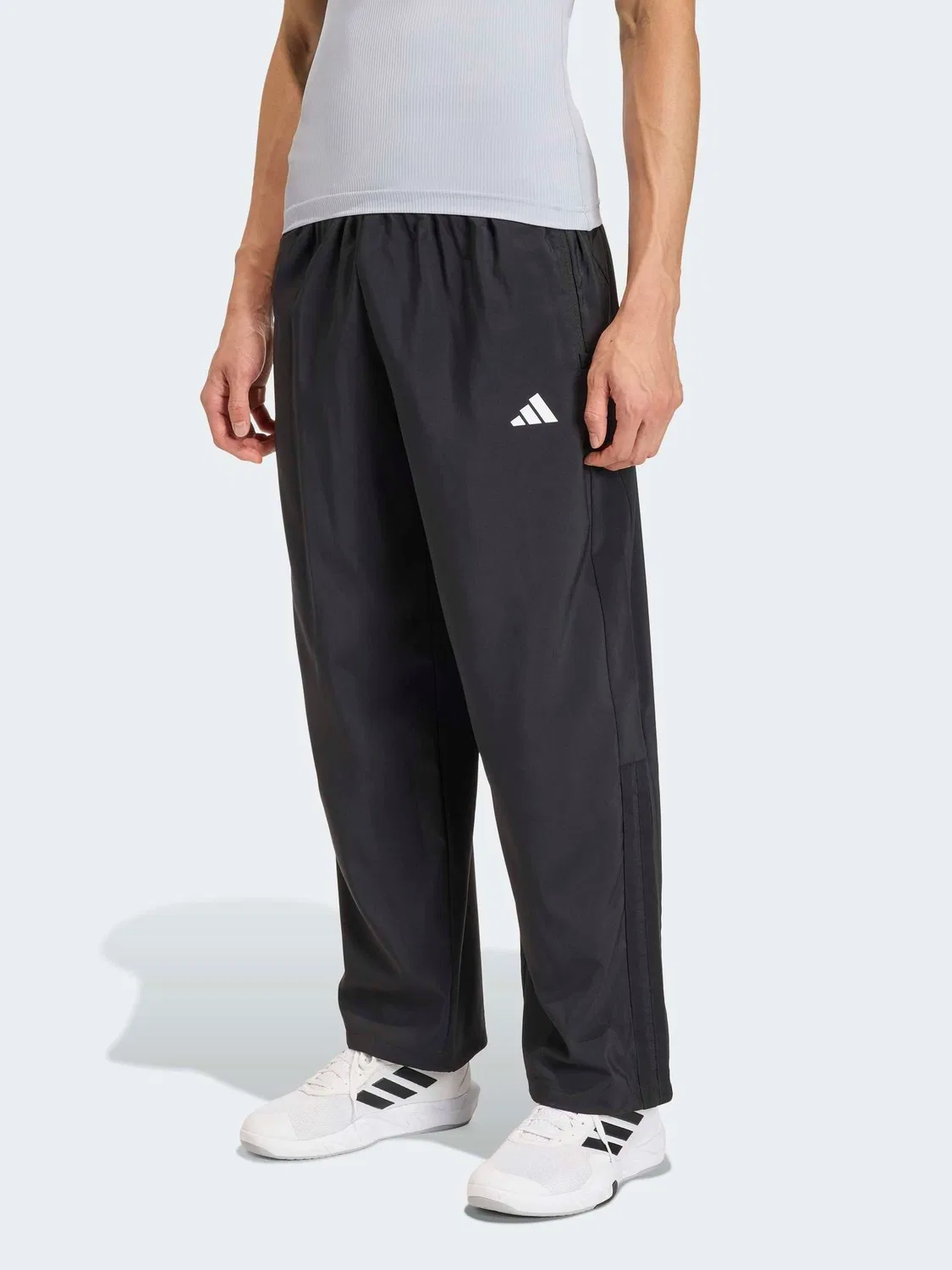 Спортивные брюки Power Essentials Workout adidas, черный