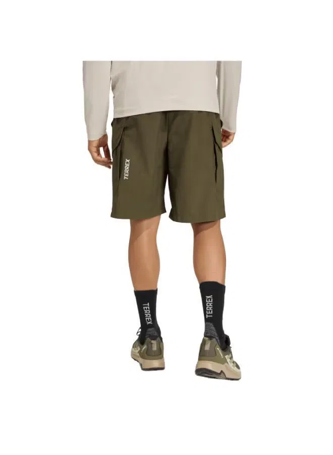 Шорты карго Terrex Xploric CLIMA365 Adidas, оливковый — фото 2