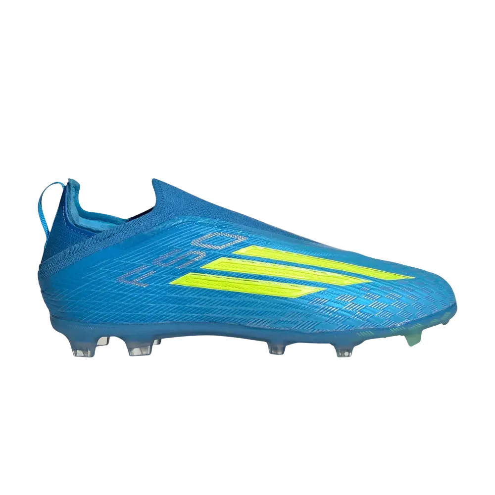 Кроссовки Adidas F50 Elite Laceless FG J, синий