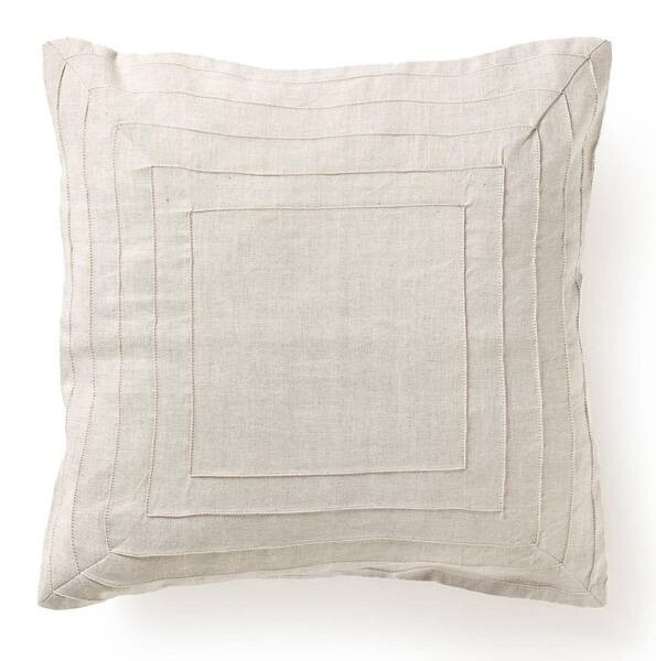 

Наволочка benuta Linnea, 45x1x45 см, натуральный