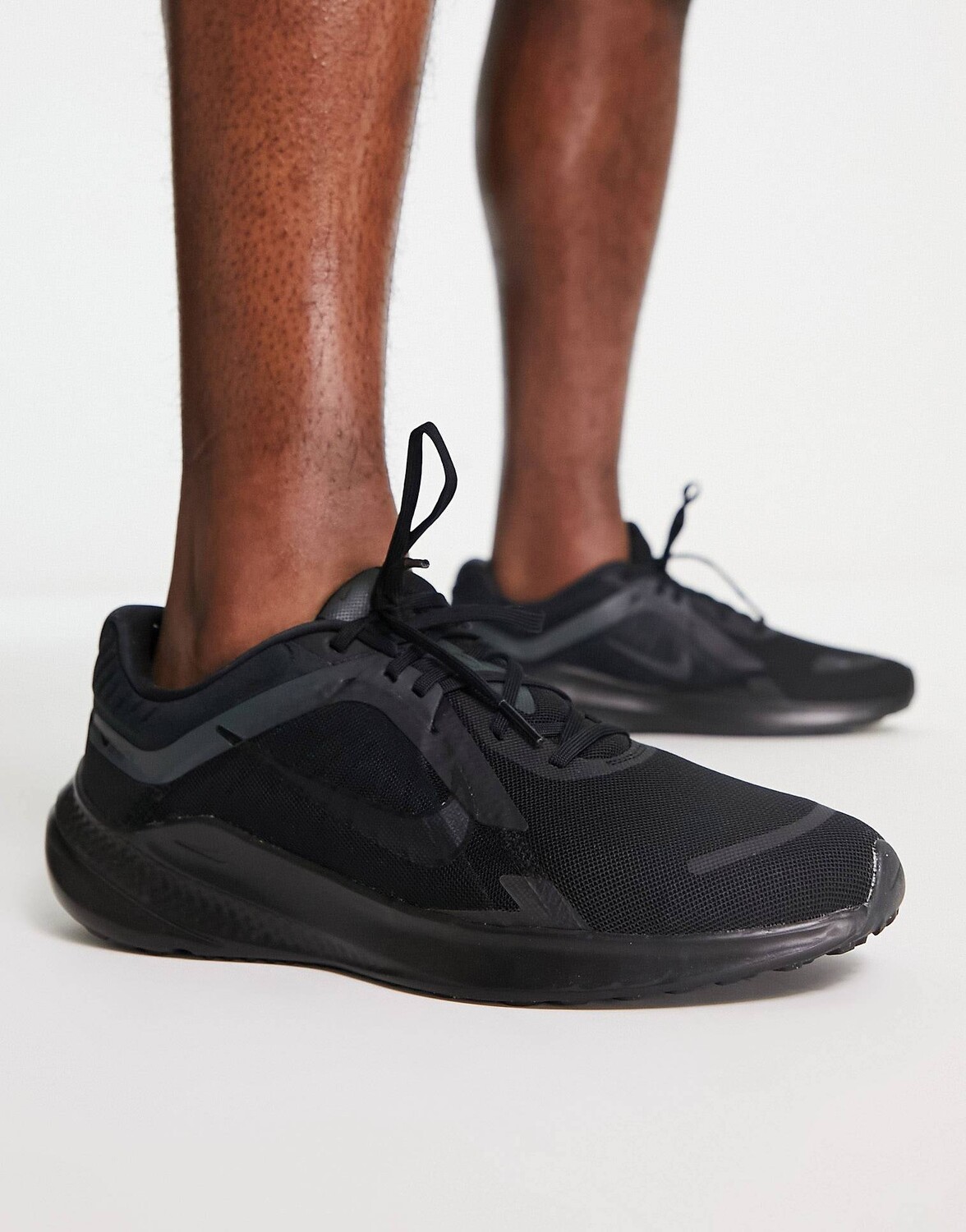 

Кроссовки Nike Running Quest 5 тройного черного цвета, Черный, Кроссовки Nike Running Quest 5 тройного черного цвета