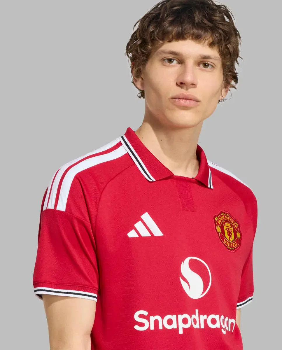 Мужская футболка первого комплекта Manchester United FC 2026/2027 adidas, Красный — фото 4