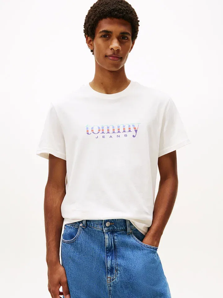 Футболка белая Tommy Hilfiger, белый