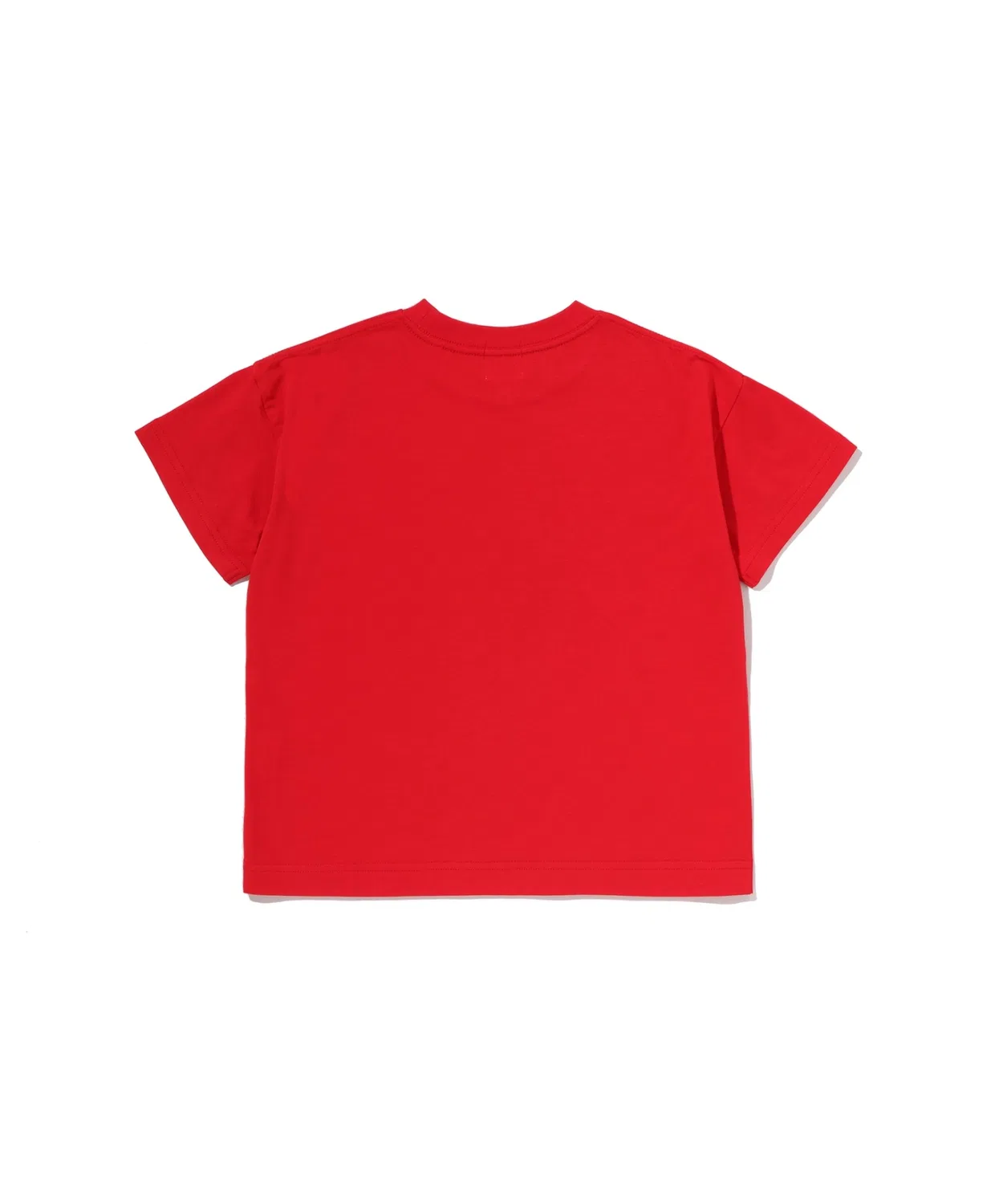 Детская футболка с принтом, модель BABY MILO MEAT A BATHING APE, Red — фото 3