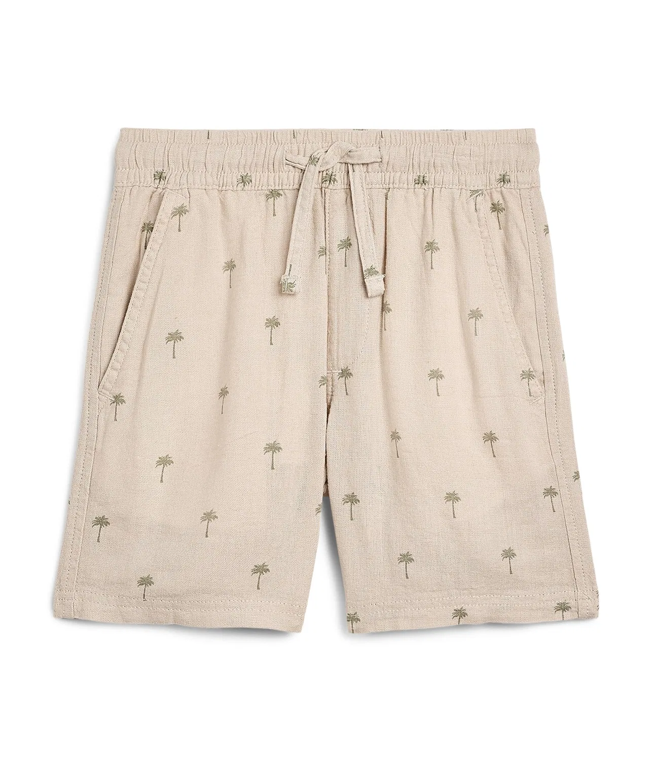 Льняные шорты (для детей постарше) Abercrombie Kids, Seagrass
