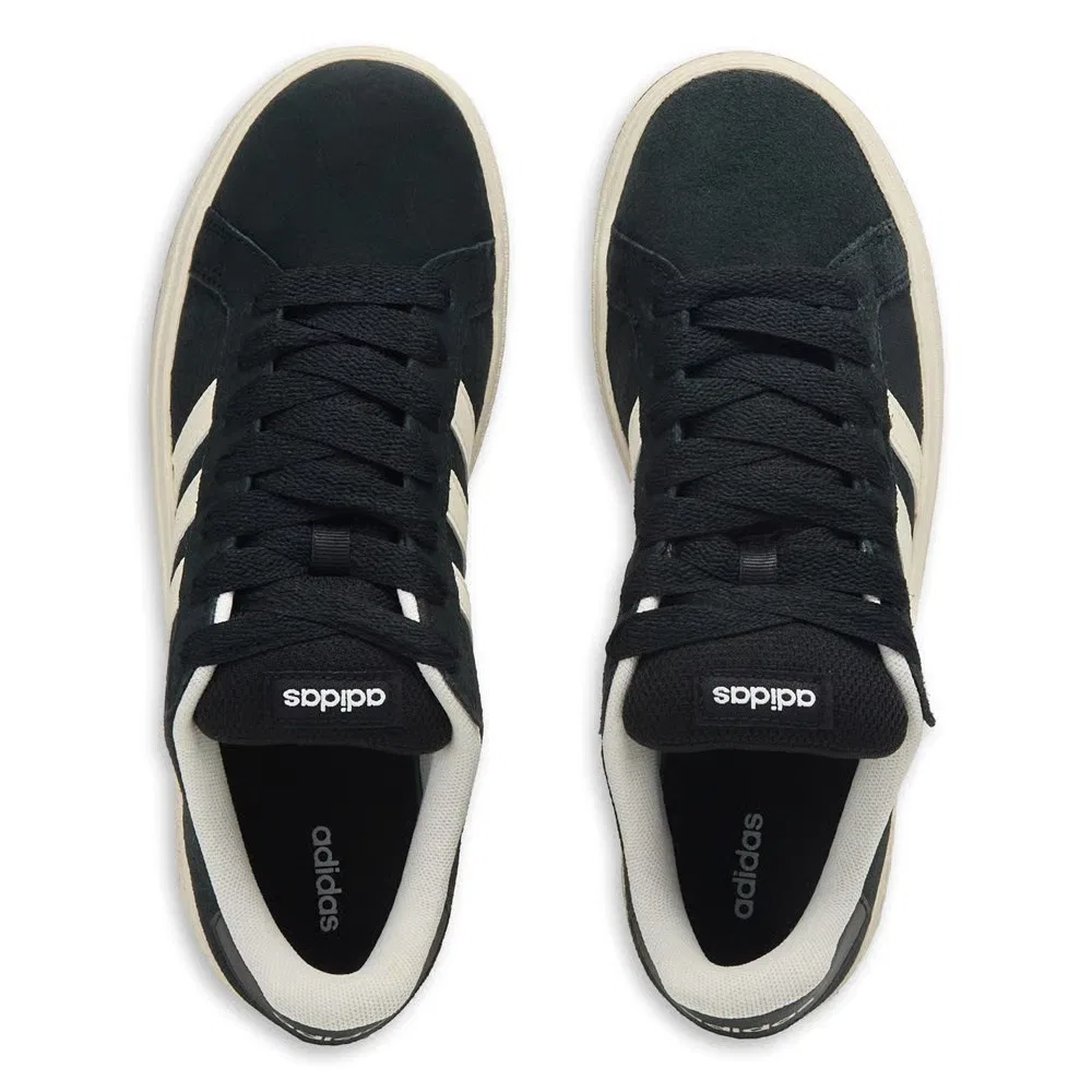 Детские кроссовки Grand Court 00s Adidas, Black/White/Gum — фото 4