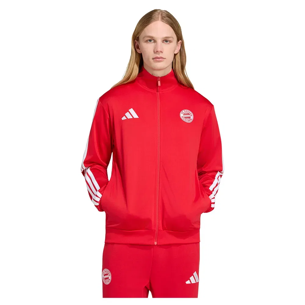 Мужской свитшот с длинным рукавом Adidas FC Bayern Munich DNA, Red