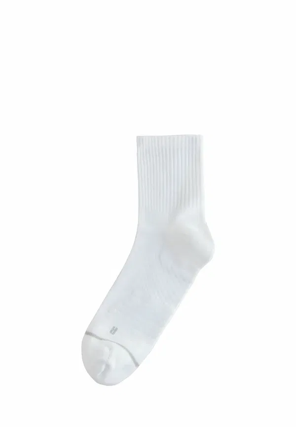 Носки спортивные 4 пары Active Cushioned Sports Mid Trainer Socks Next, White, белый — фото 2