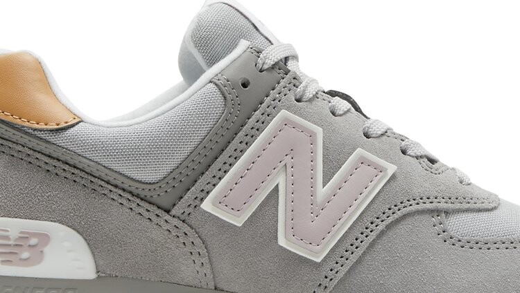 Кроссовки New Balance Wmns 574 'Tencel - Steel Rose Water', серый — фото 3