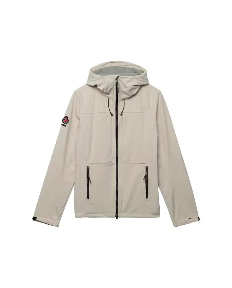 Мужская куртка Softshell Trekker с капюшоном Superdry, Crudo — фото 4