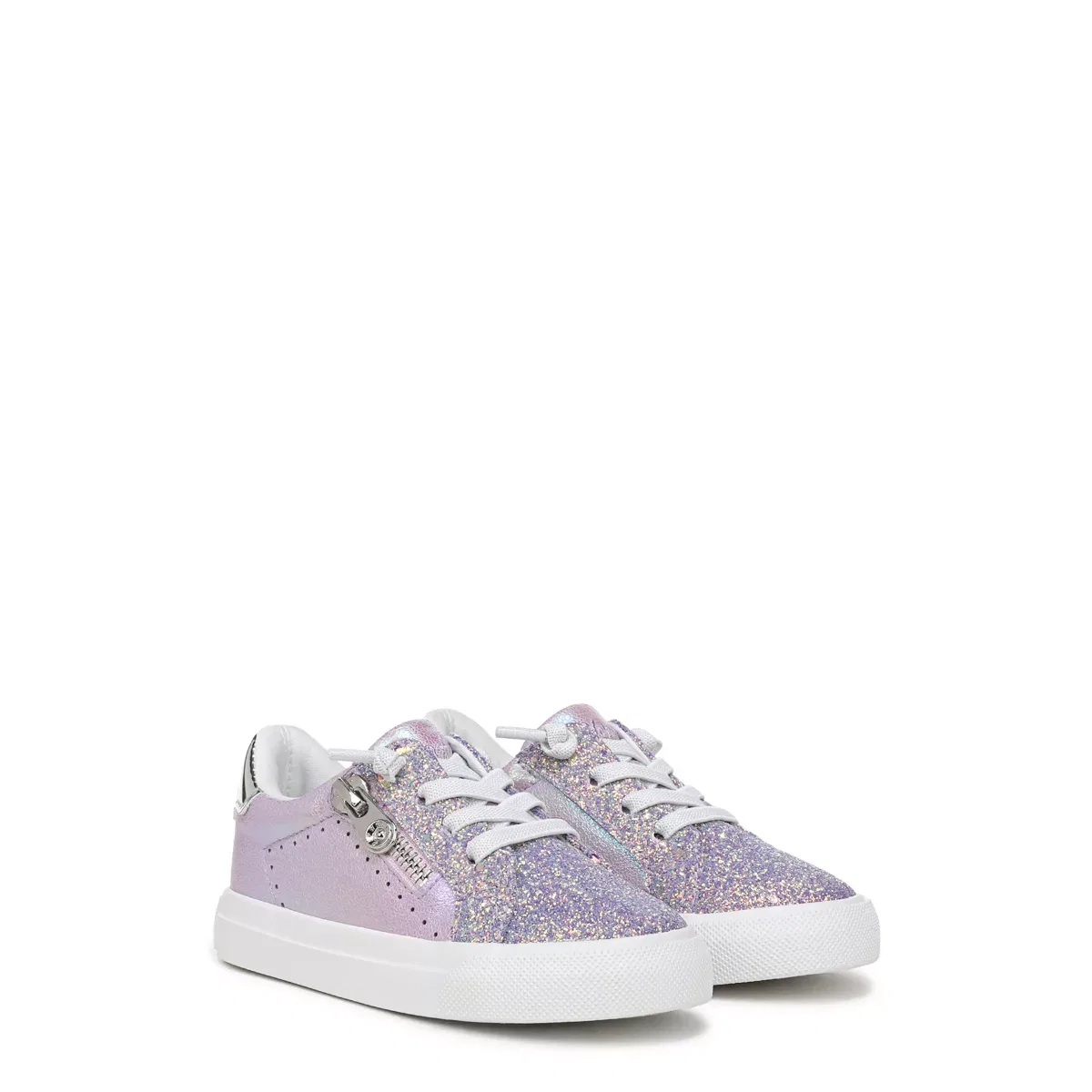 Детские кроссовки для девочек с блестками Blowfish Malibu Kids, Purple Multi Glitter — фото 2