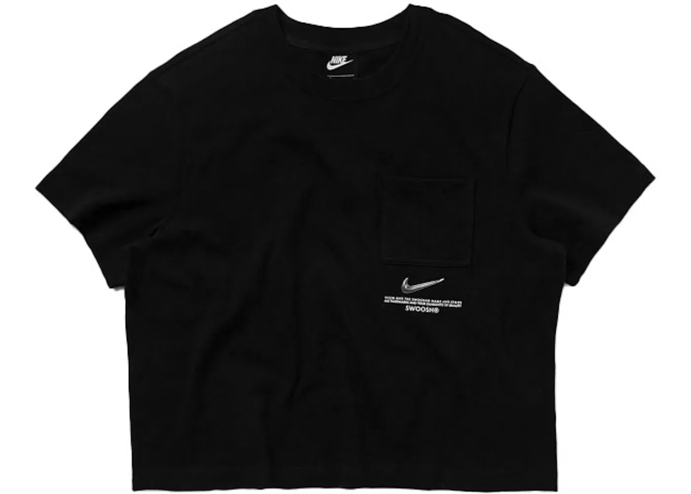 Женская футболка с принтом Nike T-shirt, Black