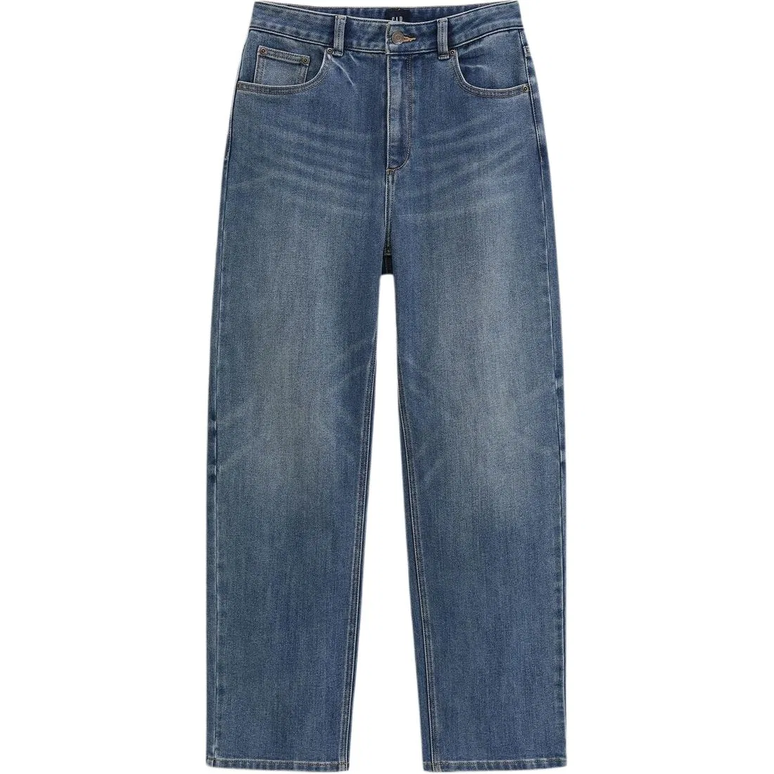 Женские джинсы прямого кроя Medium Washed GAP