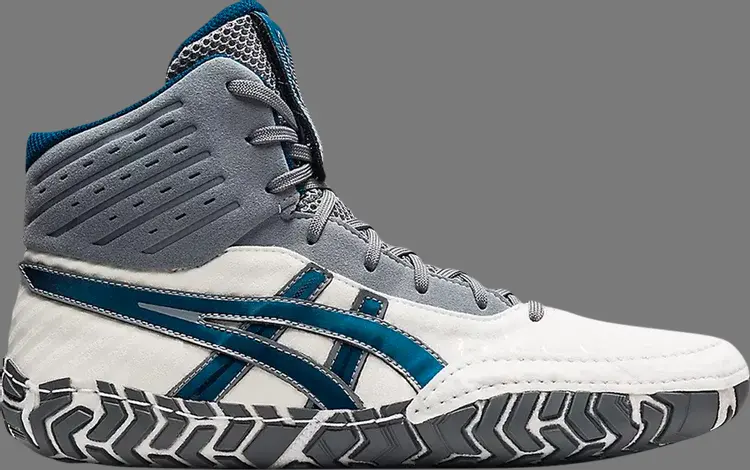 

Кроссовки aggressor 4 'white mako blue' Asics, белый