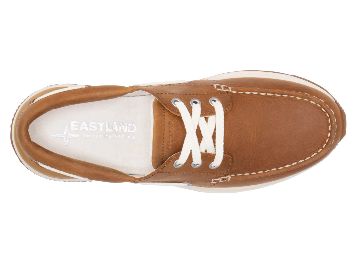Топсайдеры Leap Trainer Boat Shoe Eastland, цвет tanleather — фото 4